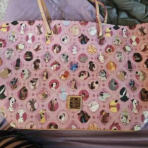 Disney Dooney Dogs Tote Pink